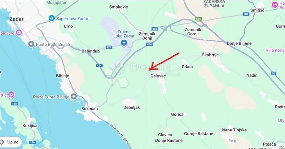 Terreno edificabile Galovac, 768m2