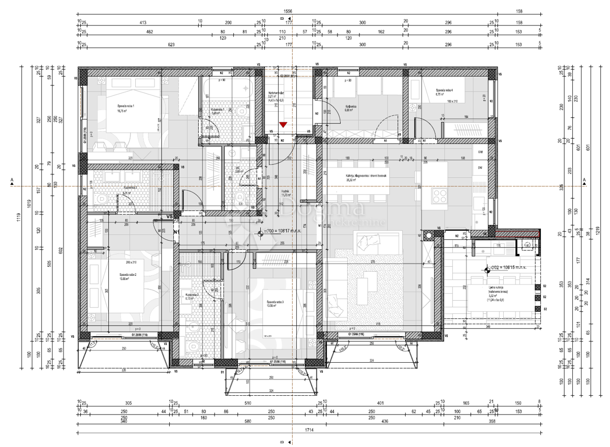 Moderna Villa a Piano Terra con Piscina e Vista Mare
