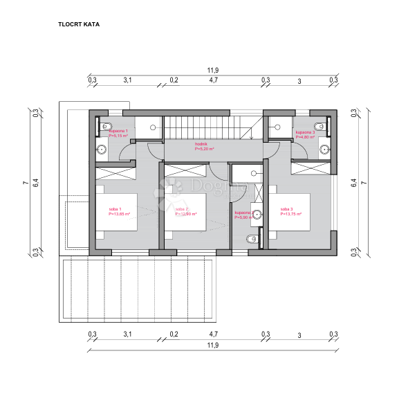 Casa Centar, Velika Gorica, 169,91m2