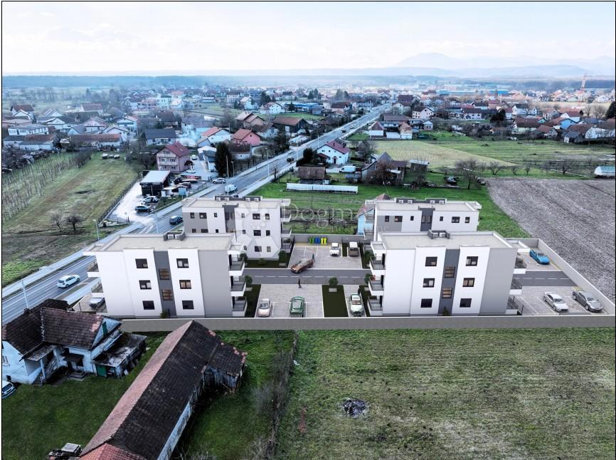 Appartamento con due camere da letto al 1° piano - balcone, parcheggio, nuova costruzione