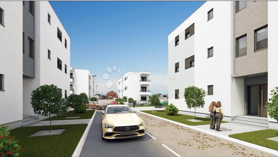 Appartamento con due camere da letto al 1° piano - balcone, parcheggio, nuova costruzione