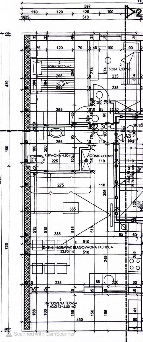 Allogio Monteserpo - Komunal, Pula, 42,75m2
