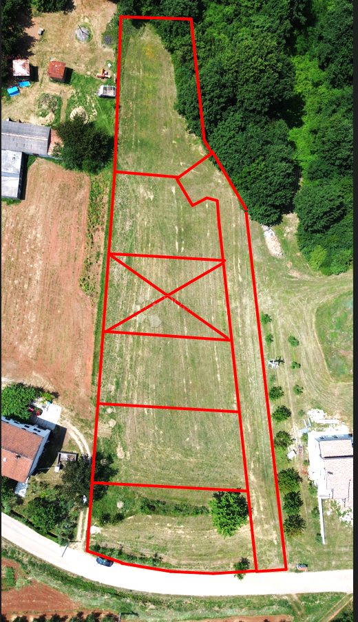 Terreno edificabile Barban, 797m2