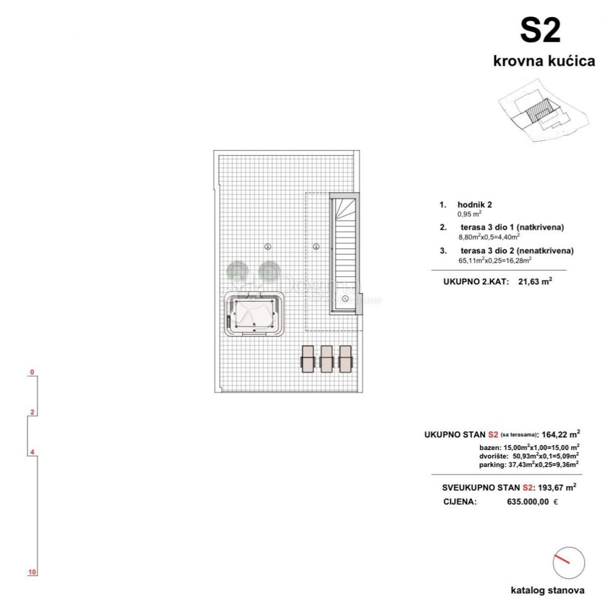 Allogio Vodice, 204,04m2
