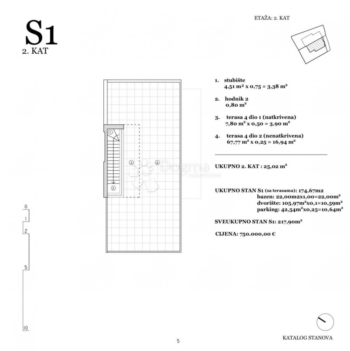 Allogio Vodice, 204,04m2