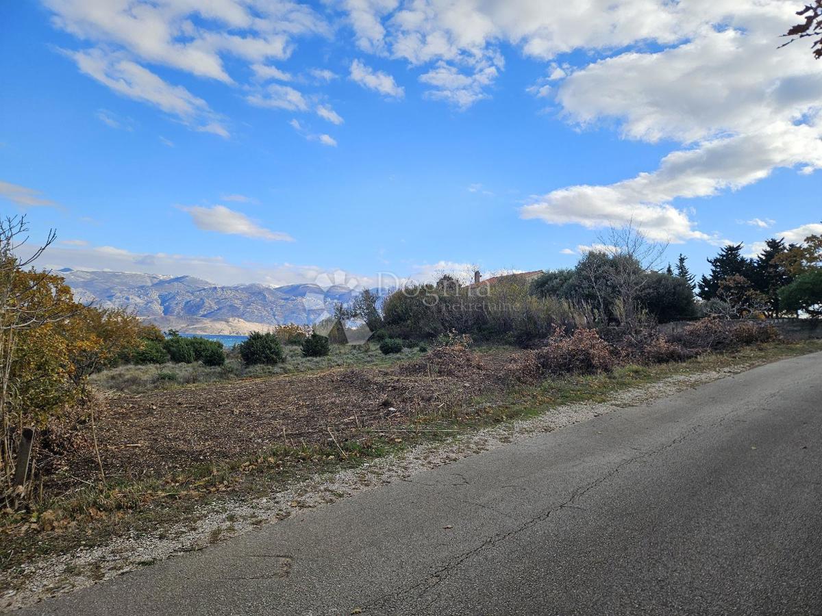 Terreno edificabile Pag - vista mare, 250 m dalla spiaggia