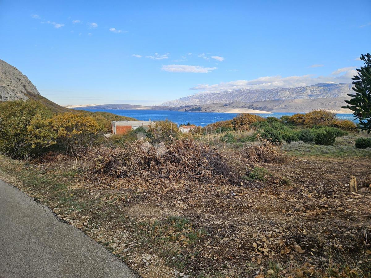 Terreno edificabile Pag - vista mare, 250 m dalla spiaggia