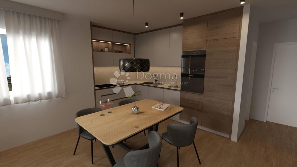 Case rosse S4: nuova costruzione, 1° piano 2 camere da letto + soggiorno