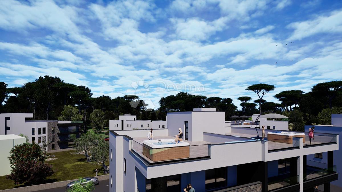 Case rosse S4: nuova costruzione, 1° piano 2 camere da letto + soggiorno