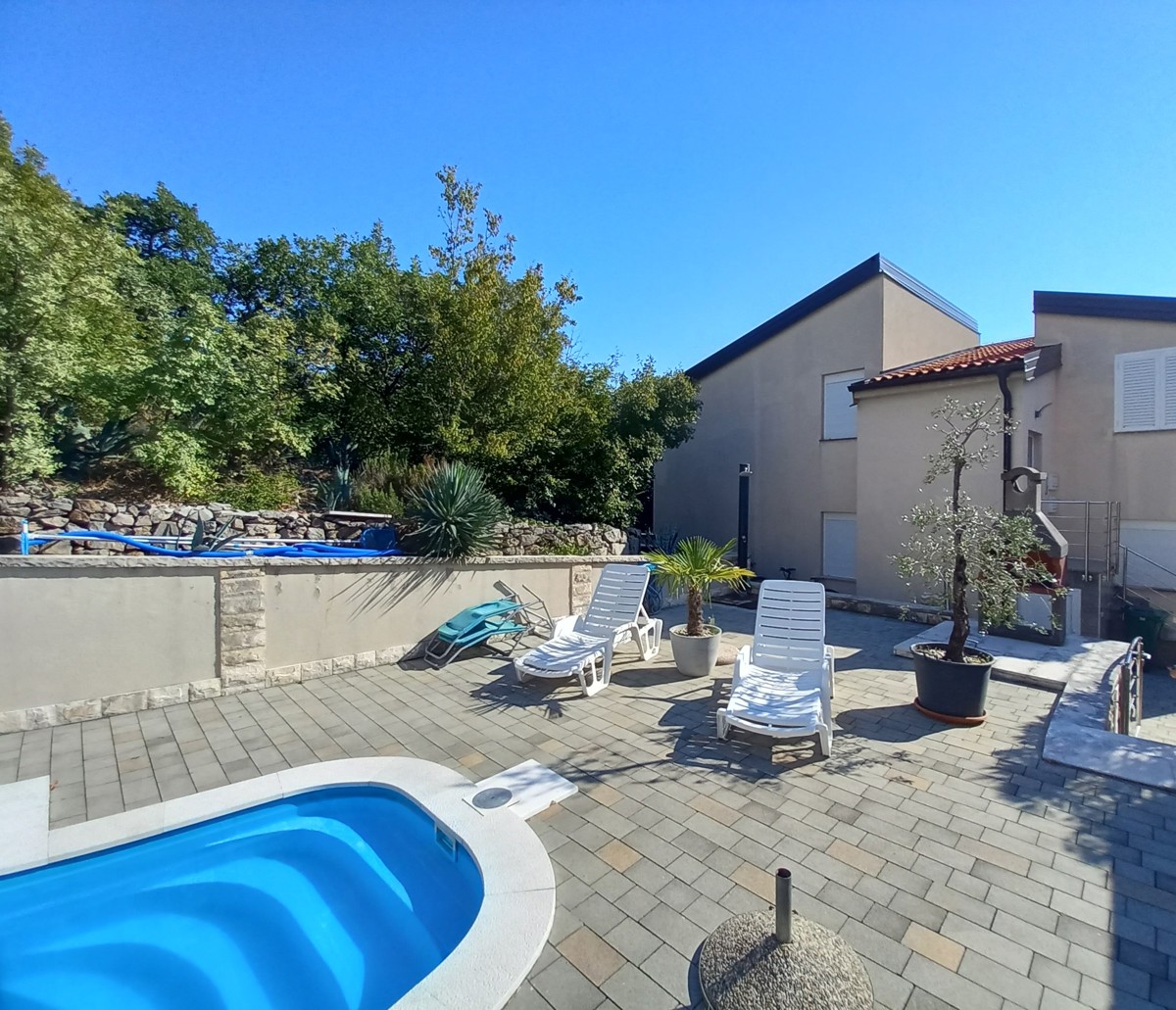 Selce, appartamento con piscina