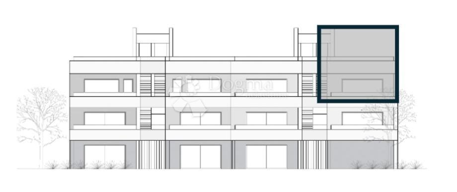 Allogio Zaton, Nin, 122,47m2