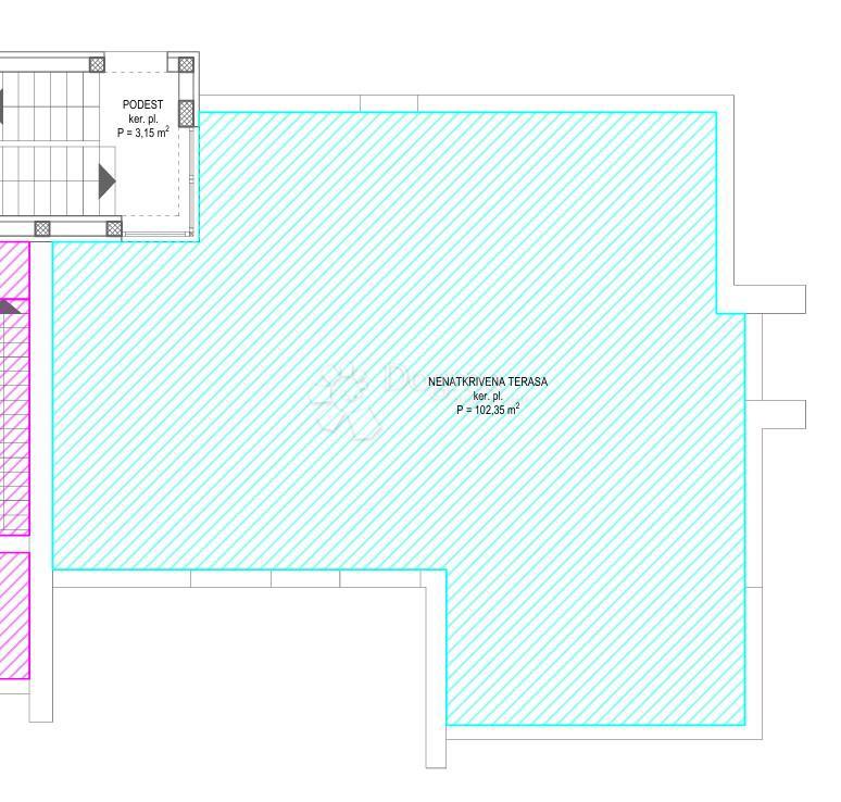 Allogio Diklo, Zadar, 127,34m2