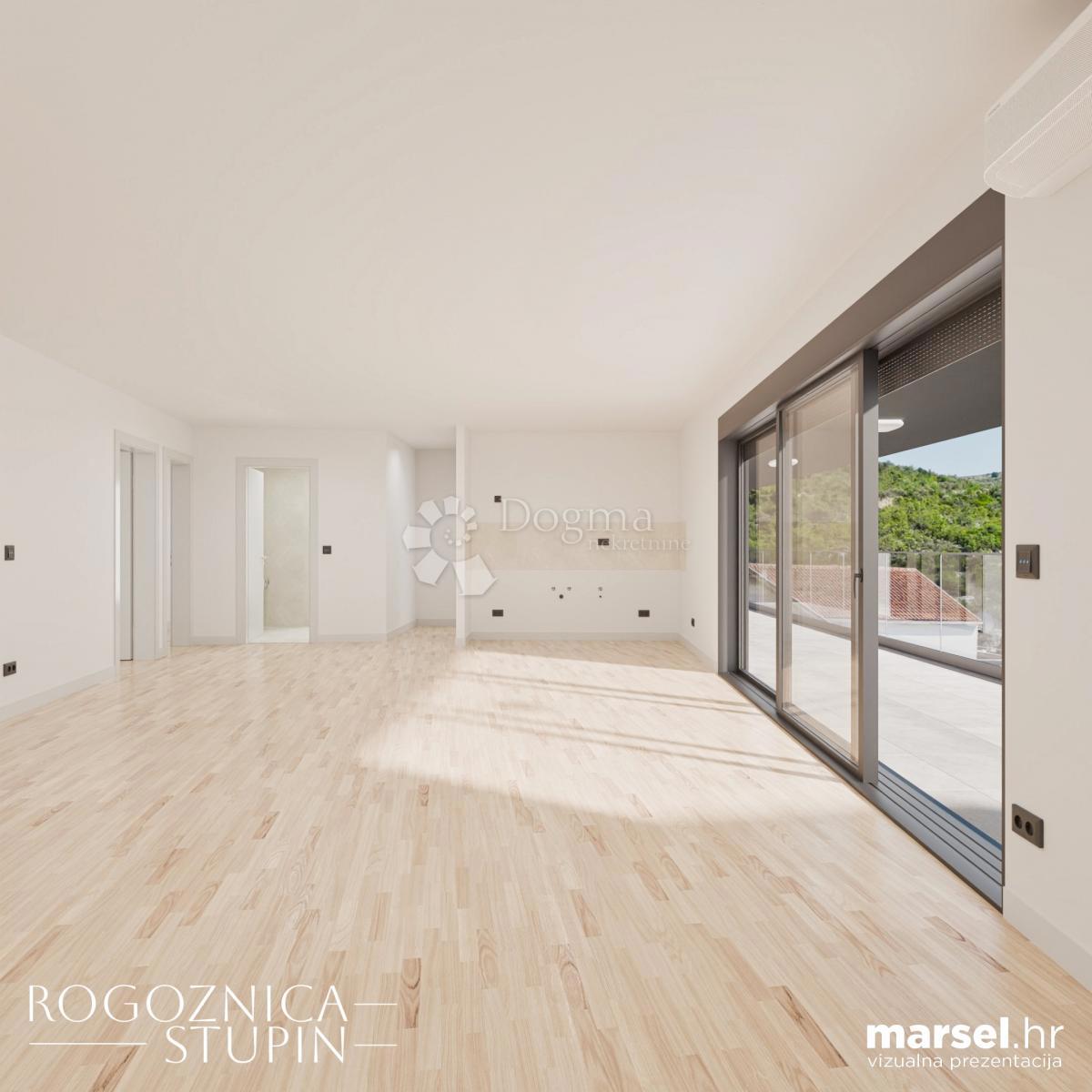 ROGOZNICA - NUOVO EDIFICIO MODERNO 2ª FILA DAL MARE