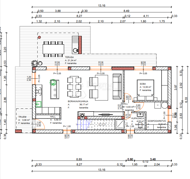 Casa Rakalj, Marčana, 170m2