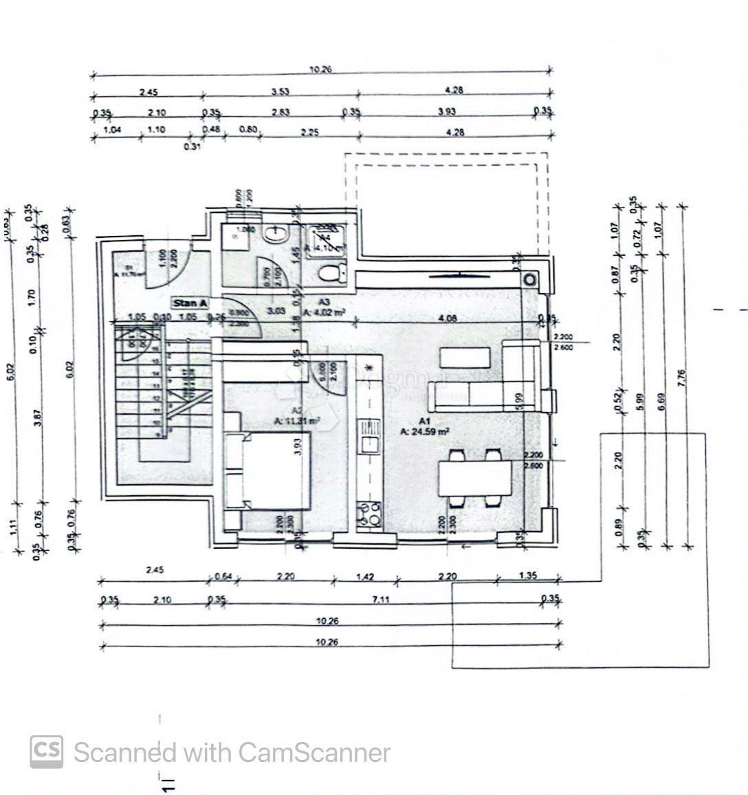 Allogio Šijana, Pula, 44,02m2