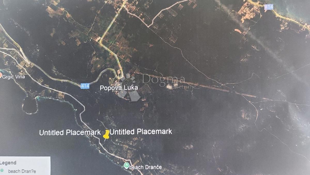 Terreno agricolo Popova Luka, Janjina, 11.170m2