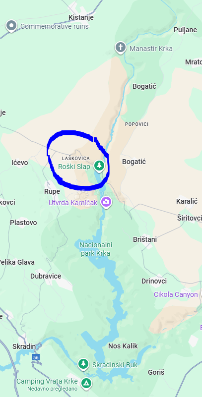 Terreno edificabile Rupe, Skradin, 16.500m2