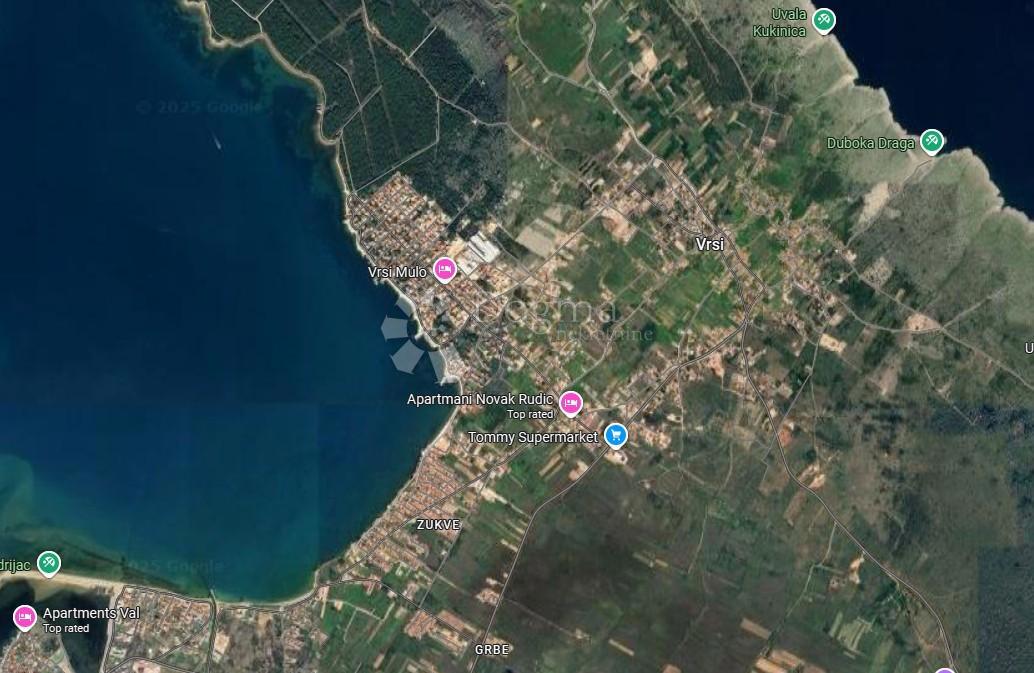 Terreno edificabile Vrsi, 4.917m2