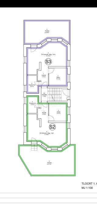 Allogio Remete, Maksimir, 60,24m2