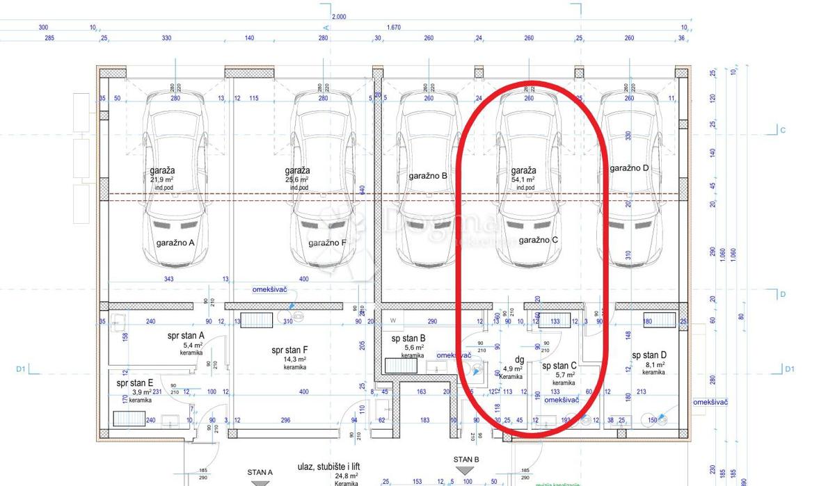 Allogio Rovinj, 113m2