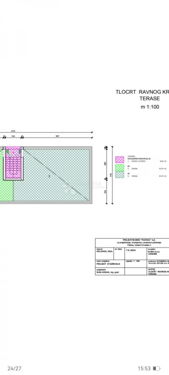 Appartamento Vir, 64,15m2