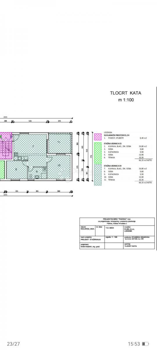 Appartamento Vir, 64,15m2
