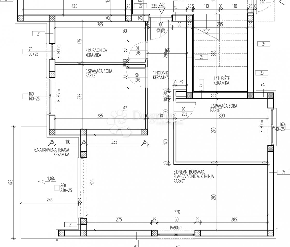 Allogio Brodarica, Šibenik - Okolica, 81,74m2