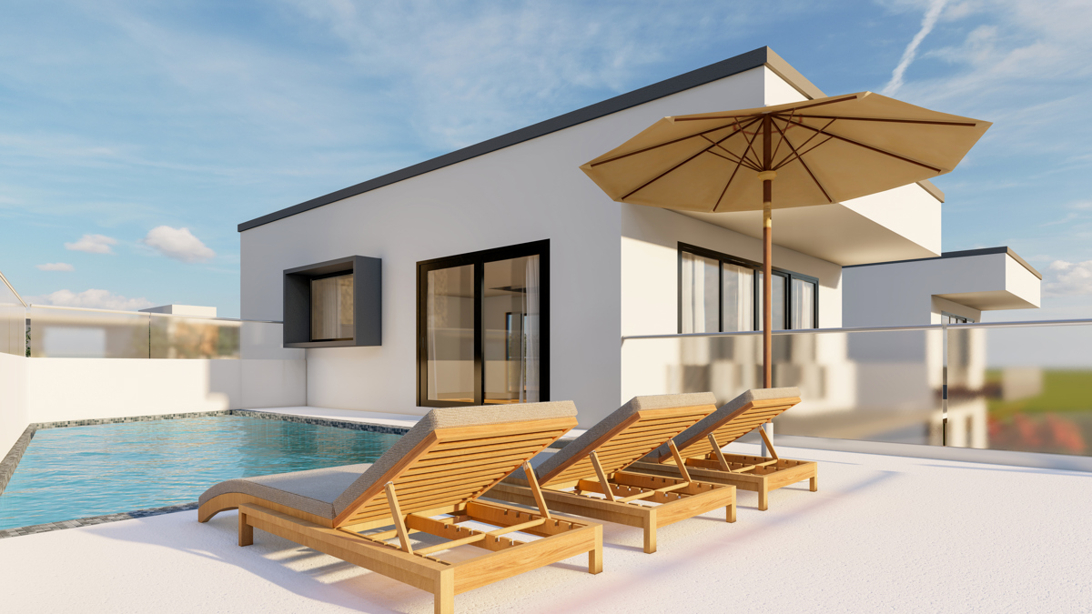 Casa Brzac, Krk, 140m2