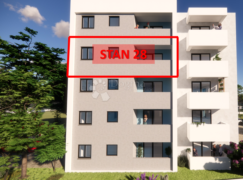 Allogio Monvidal, Pula, 54,96m2