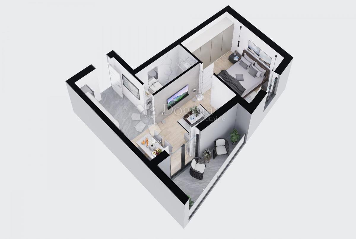 Allogio Kaštel Stari, Kaštela, 43,70m2