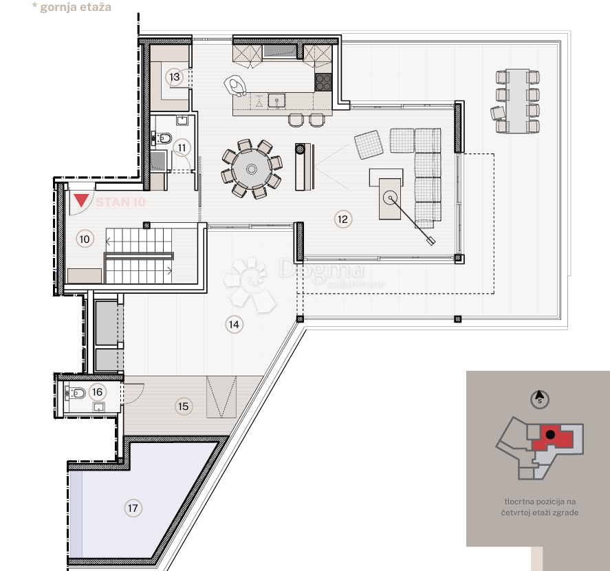 Allogio Jesenice, Dugi Rat, 96,79m2