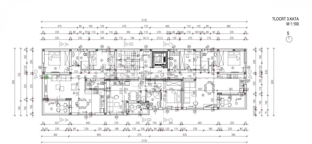 Allogio Perci, Poreč, 62m2