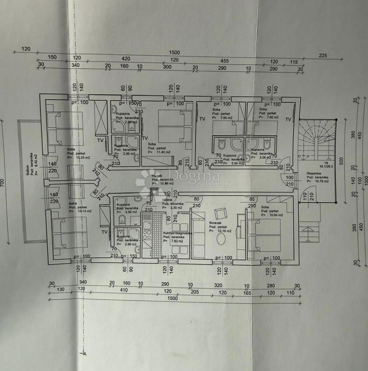Terreno edificabile Centar, Gospić, 2.200m2