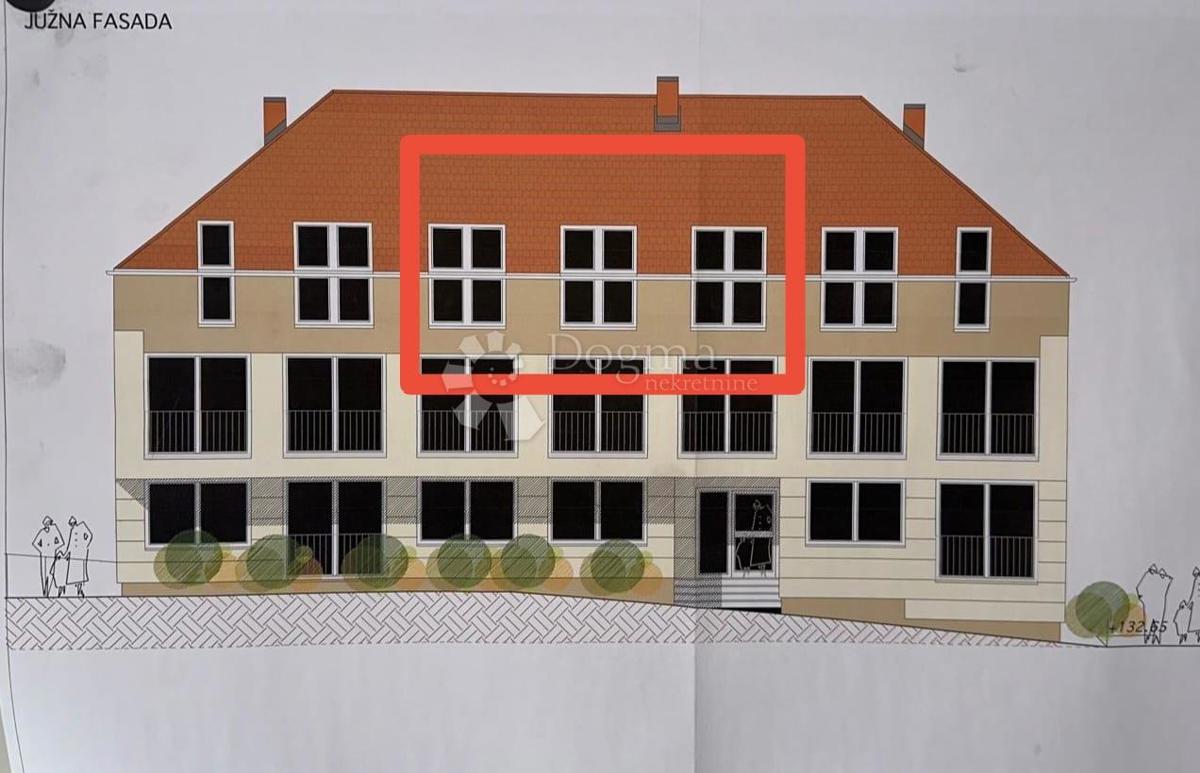 Allogio Križevci, 45,73m2