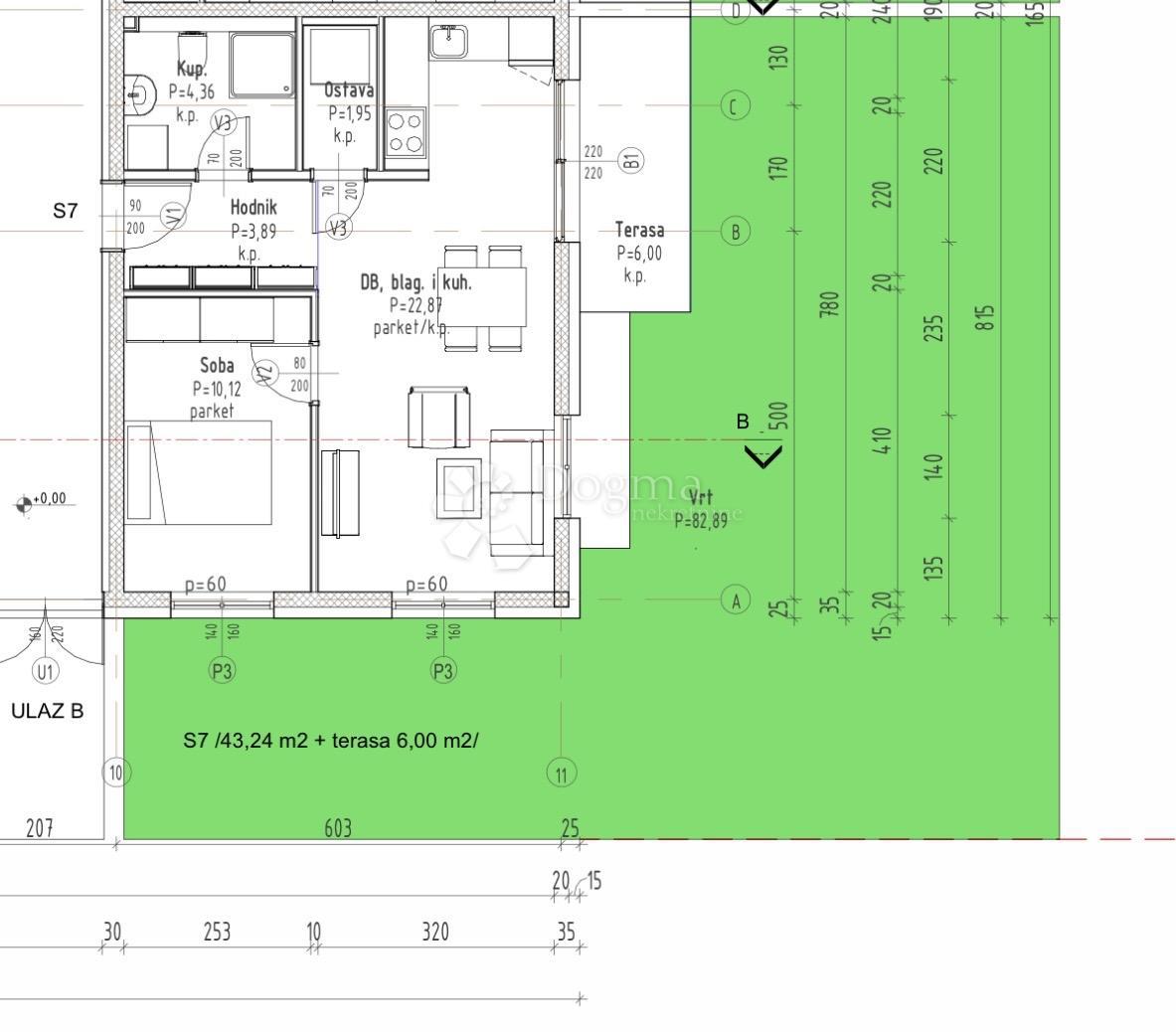 Allogio Gradići, Velika Gorica - Okolica, 44,16m2