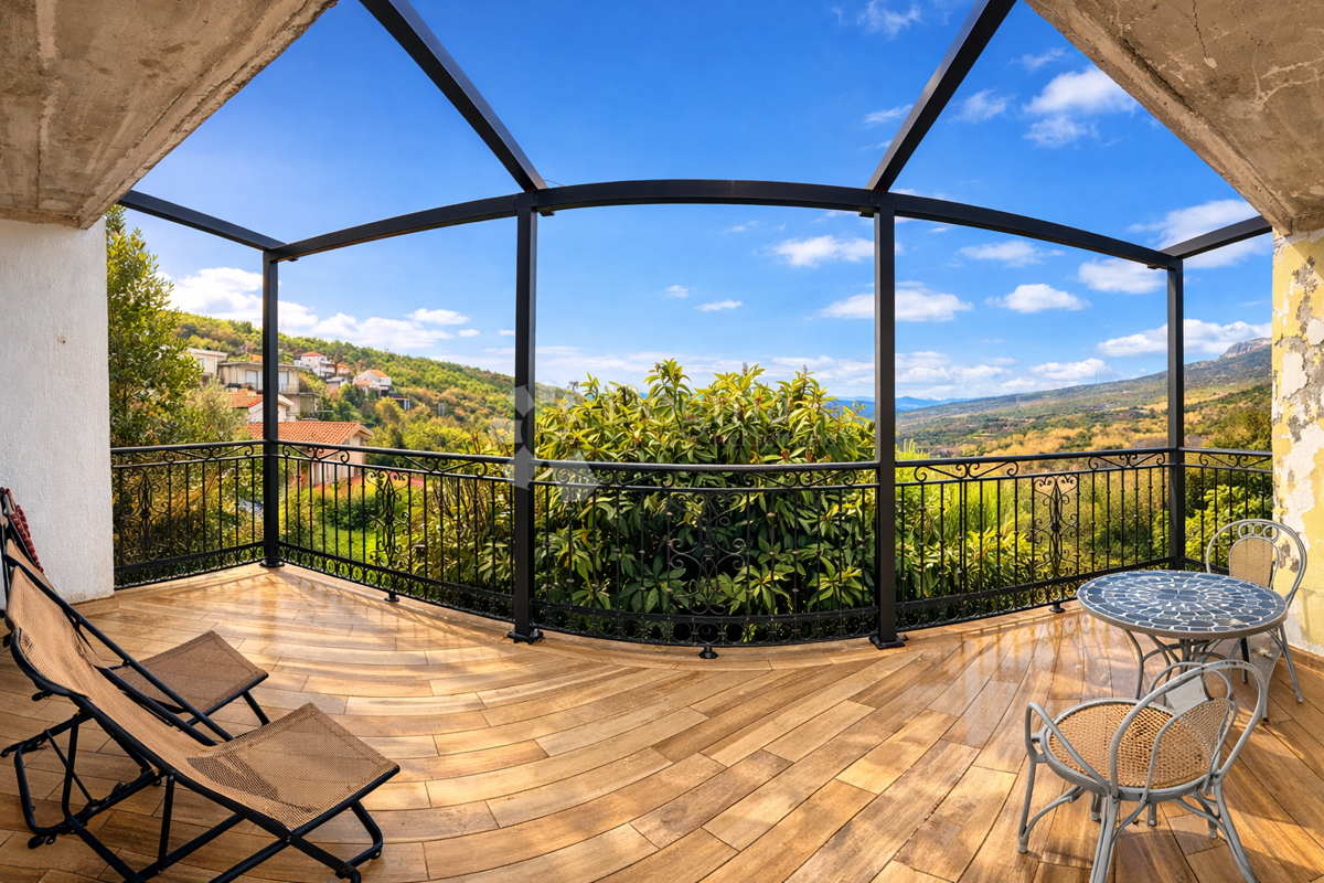 Proprietà unica a Žrnovnica – unità separate, vista panoramica