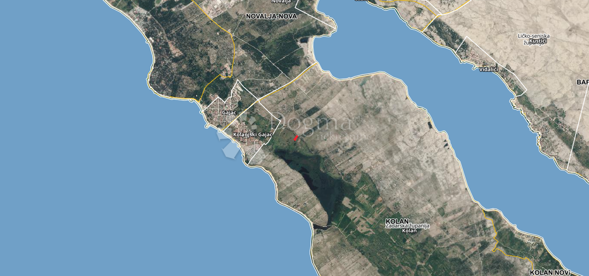 Terreno agricolo Kolanjski Gajac, Kolan, 1.352m2