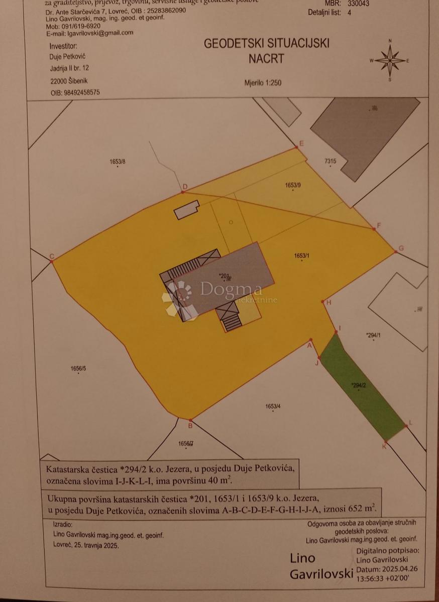 Casa Jezera, Tisno, 156m2