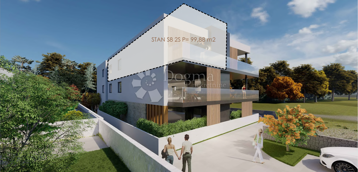 Allogio Privlaka, 99,88m2