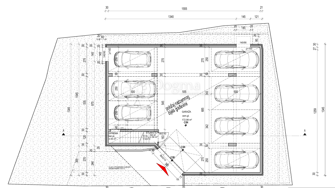 Allogio Strožanac, Podstrana, 71,42m2