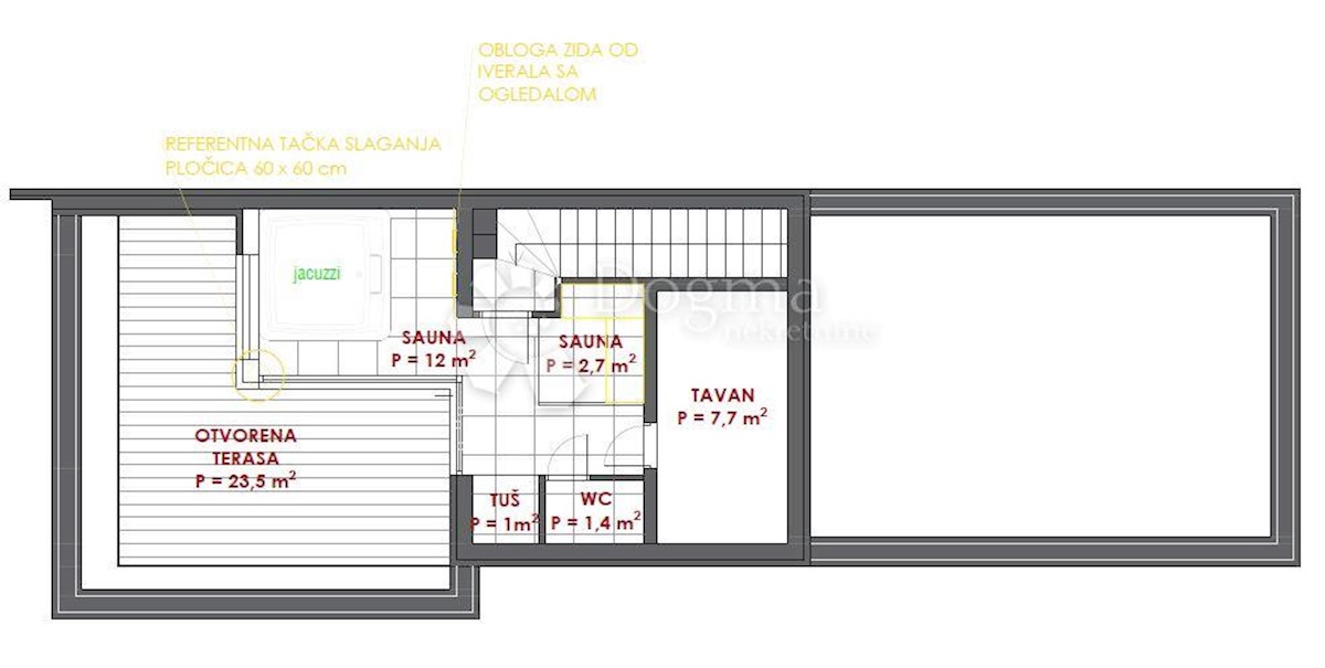 APPARTAMENTO DI LUSSO, VISTA MARE, TERRAZZO, JACUZZI, SAUNA, NUOVA COSTRUZIONE, 2R + LR