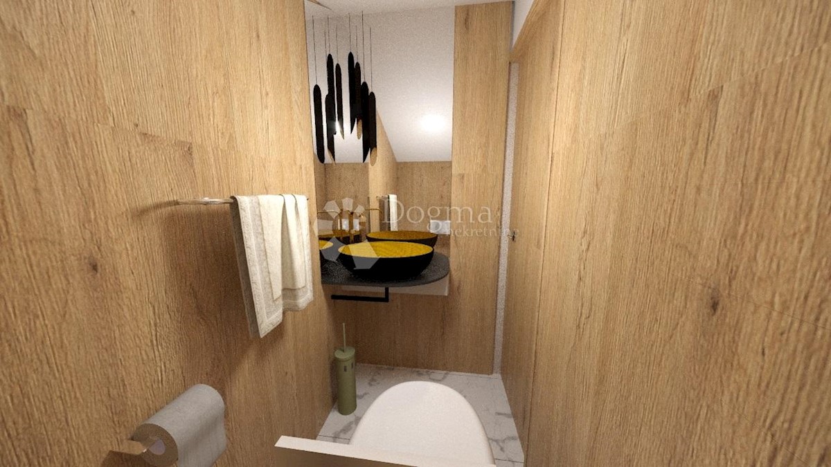 APPARTAMENTO DI LUSSO, VISTA MARE, TERRAZZO, JACUZZI, SAUNA, NUOVA COSTRUZIONE, 2R + LR