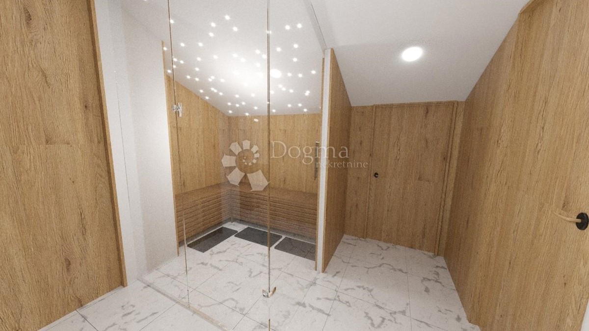 APPARTAMENTO DI LUSSO, VISTA MARE, TERRAZZO, JACUZZI, SAUNA, NUOVA COSTRUZIONE, 2R + LR