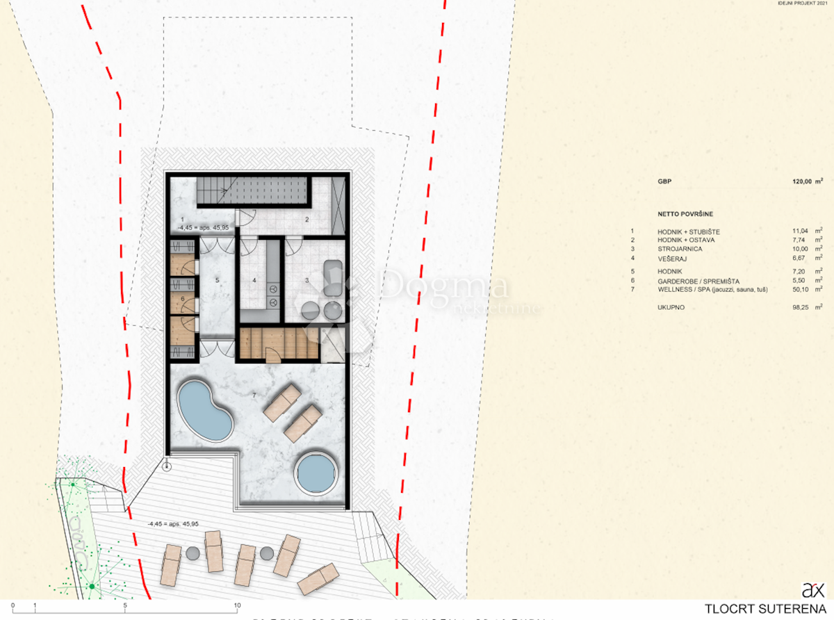 Casa Vodice, 390,90m2