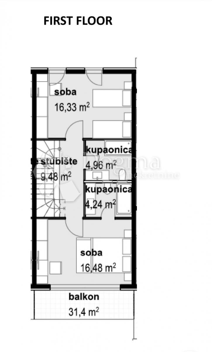 Casa Privlaka, 315,64m2