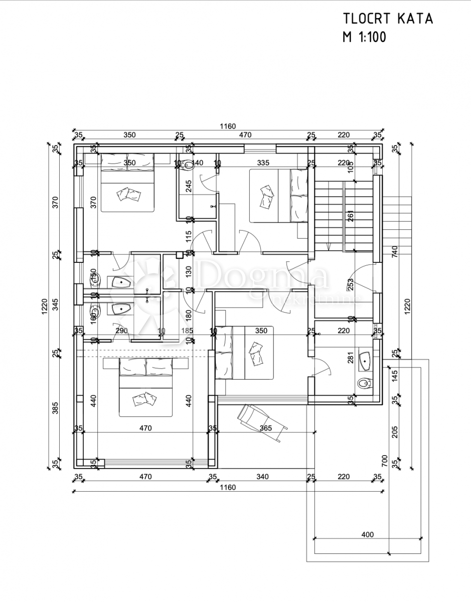 Casa Rogoznica, 232,10m2