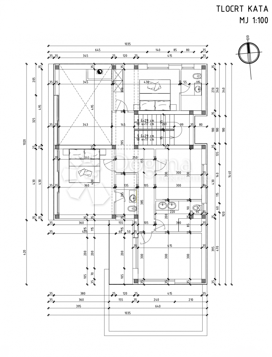 Casa Zatoglav, Rogoznica, 160,75m2