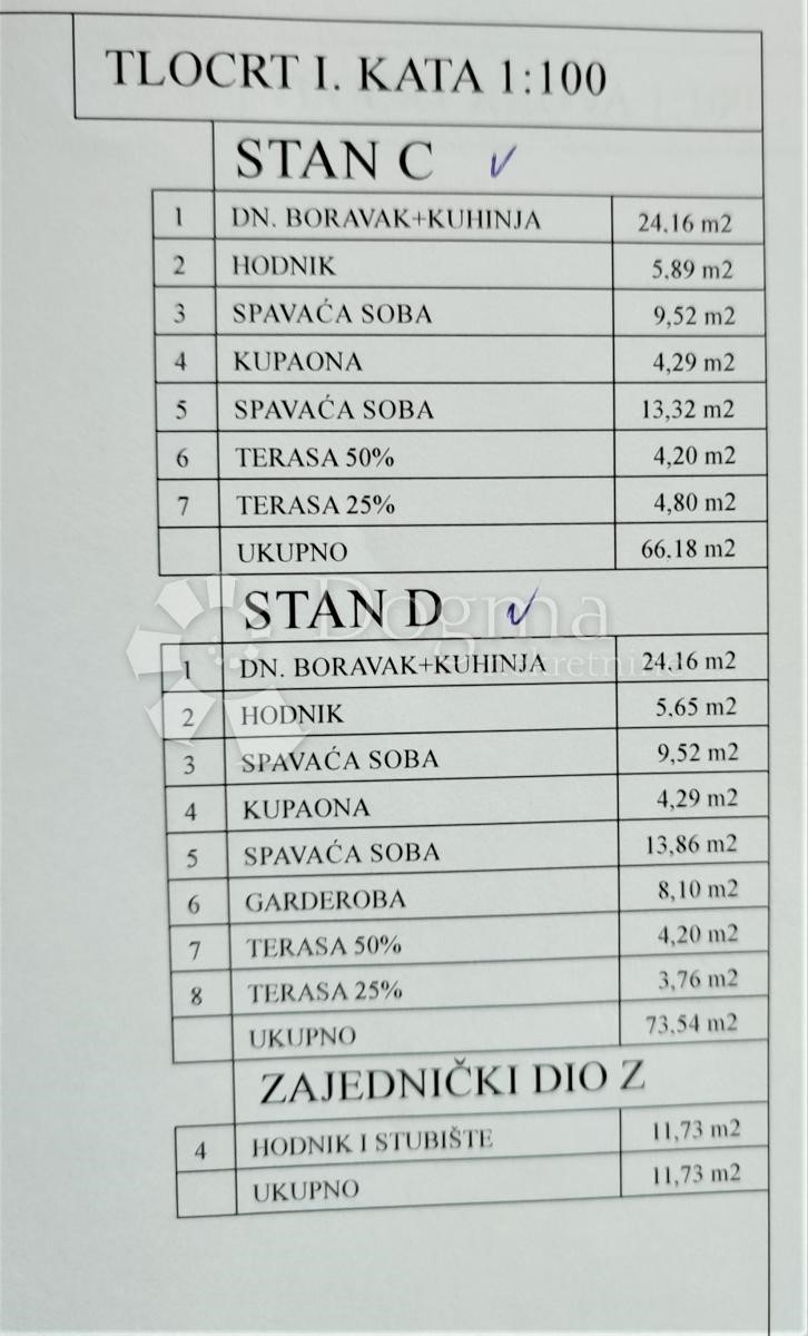 Allogio Žbandaj, Poreč, 69,68m2