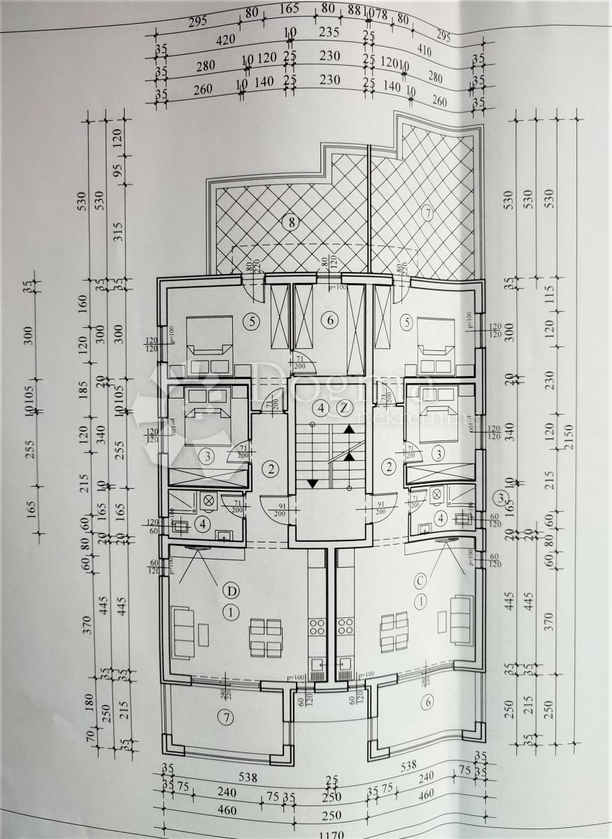 Allogio Žbandaj, Poreč, 69,68m2