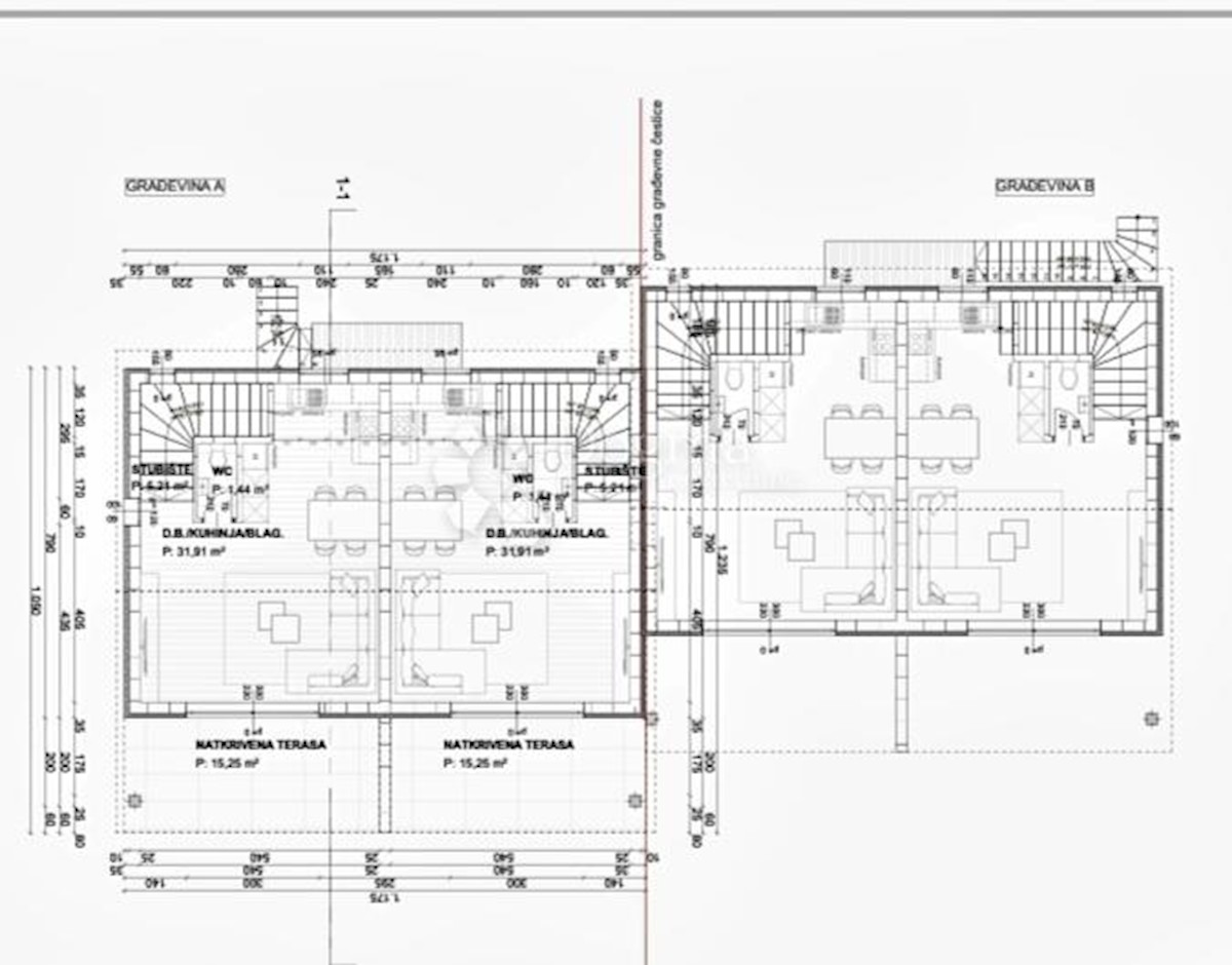 Appartamento Krk, 100m2